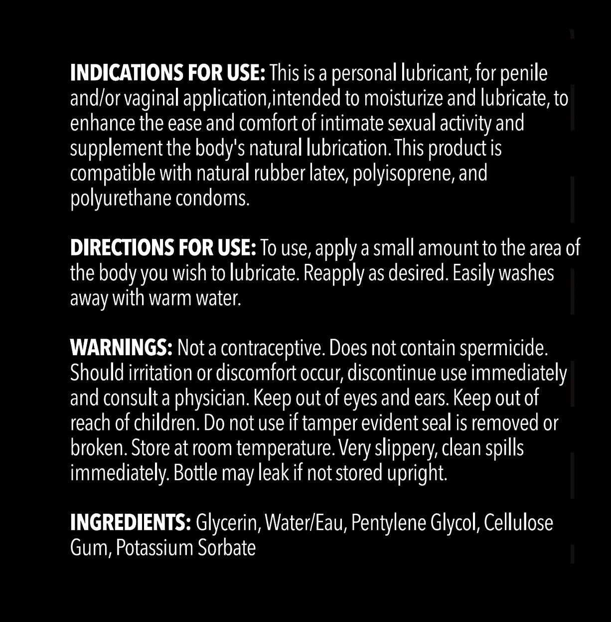 Popstar Water-Based Lube 3 oz - Image 7